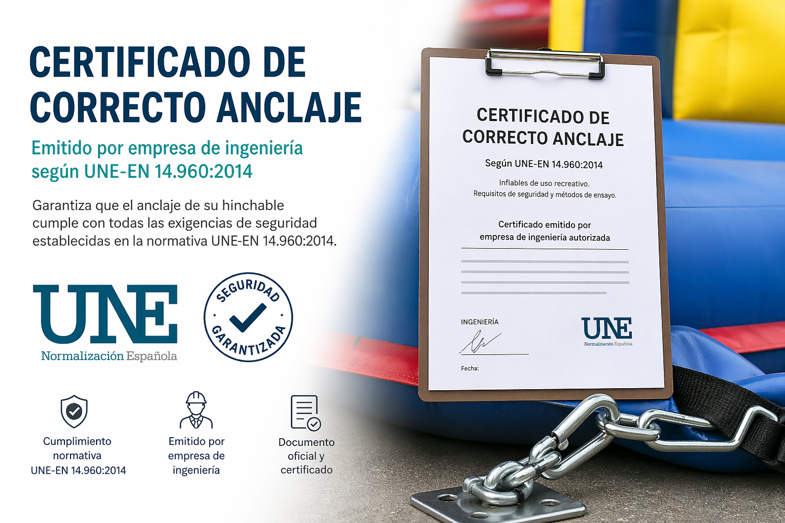 Certificado de anclaje - Foto 1